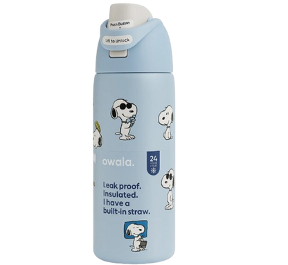 Owala Peanuts FreeSip Insulated Water Bottle - 24 oz