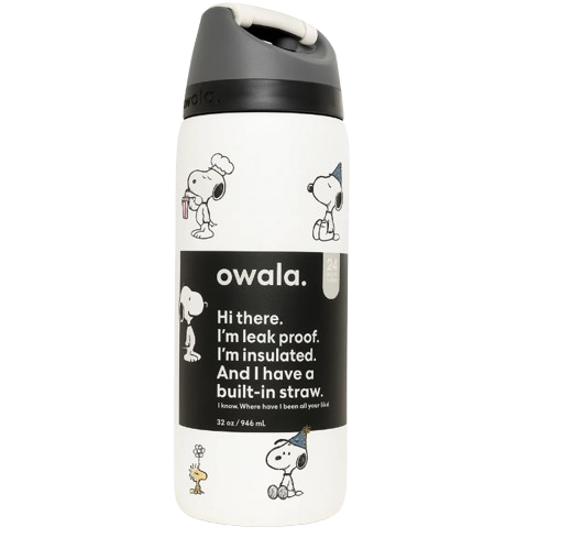Owala Peanuts FreeSip Insulated Water Bottle - 24 oz